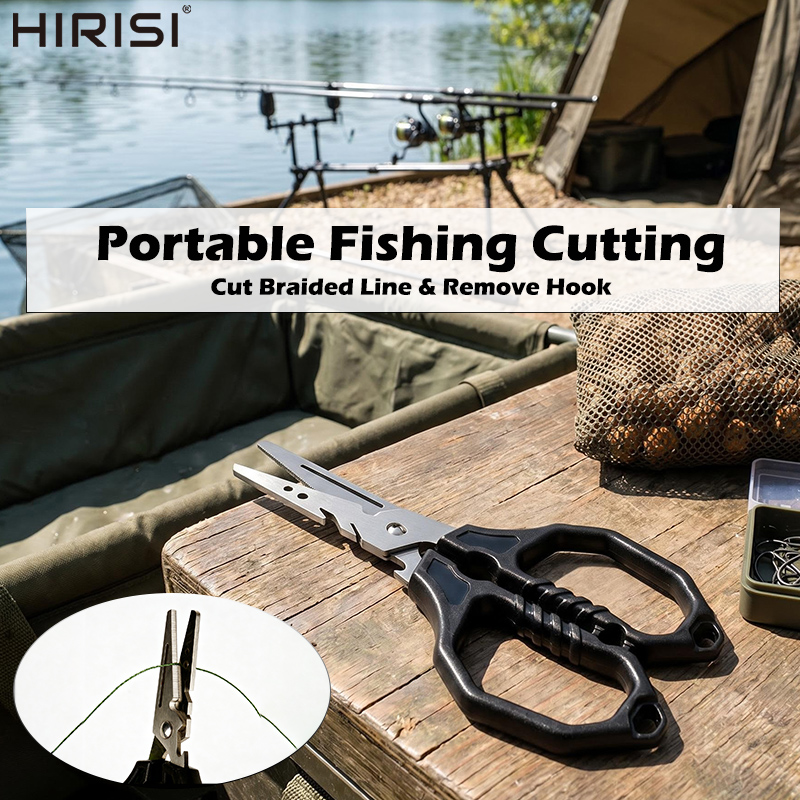 Fishing Hook Remover - Ciseaux de pêche multifonctionnels en acier