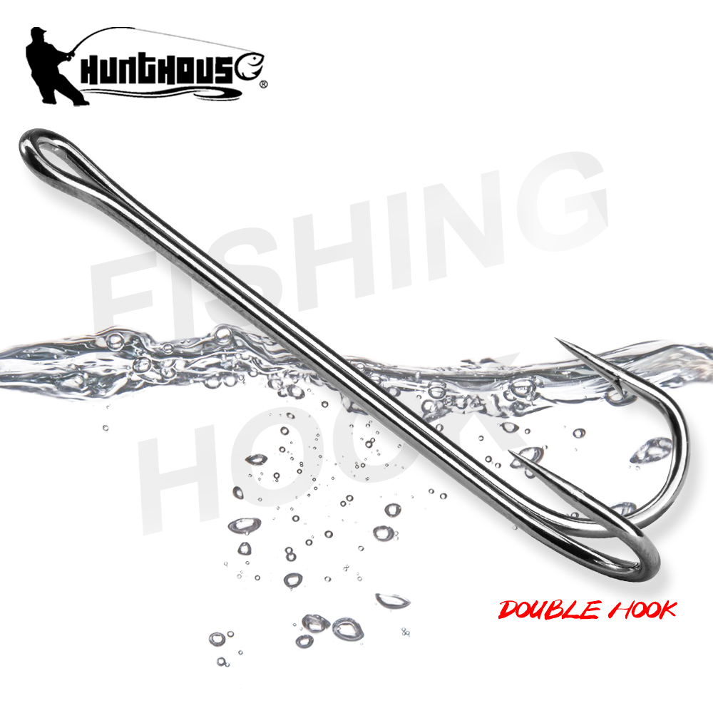 Fishing Hook Weedless - HuntHouse Double hameçon de pêche leurre
