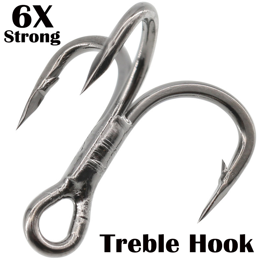 Fishing Hook Assortment - Hameçon triple de pêche 6X en