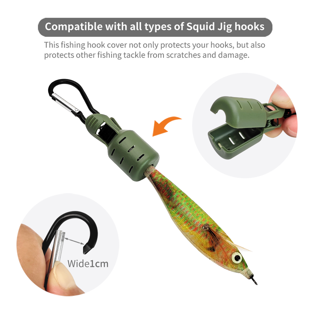 Couvre-hameçon pour calmar en  - Fishing Hook Jig avis et prix