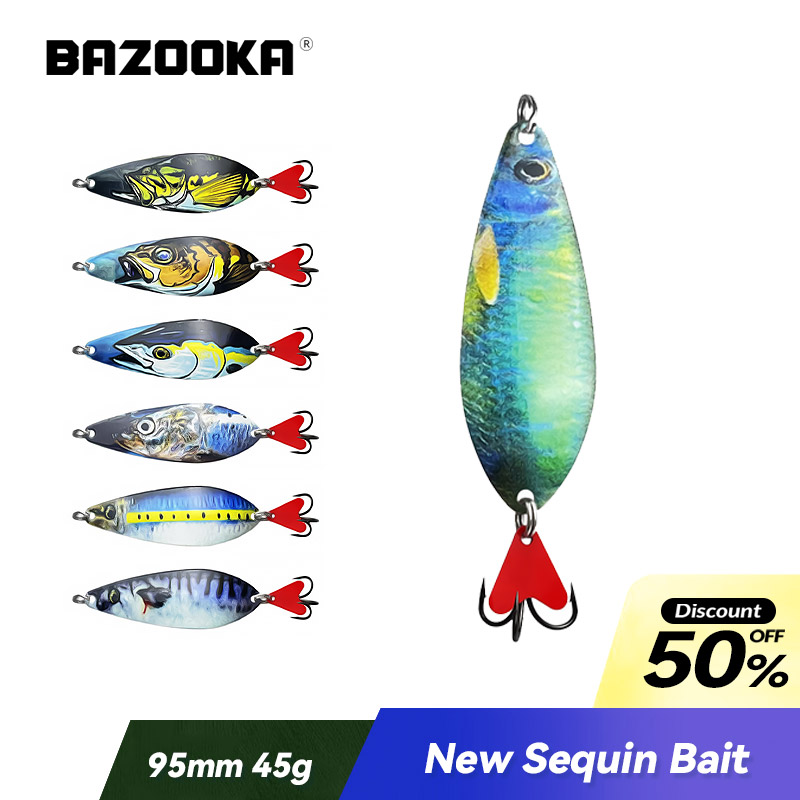 Bazooka leurre de pêche 95mm/4 - Fishing Hook Size avis et prix