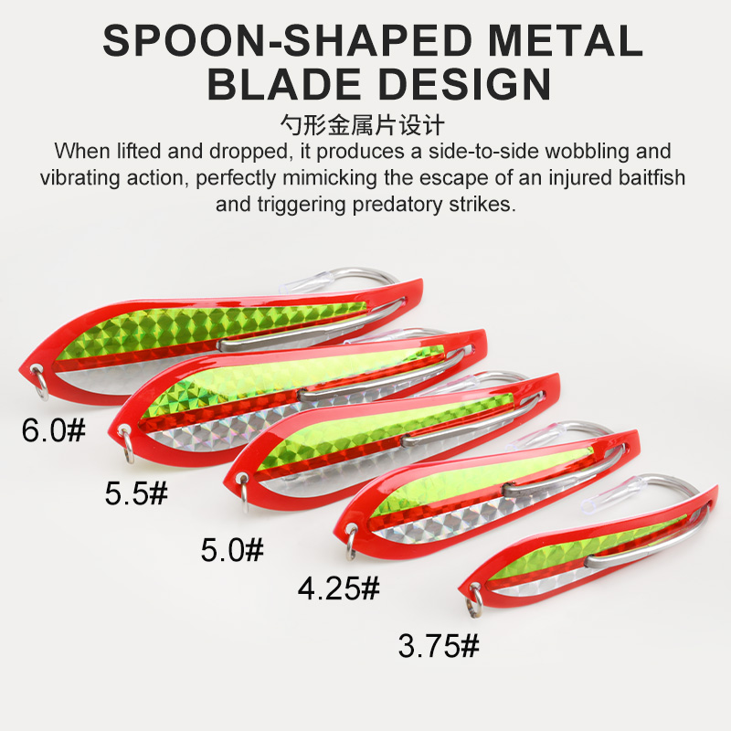 Jig métallique monopoint TEASE - Fishing Hook Size avis et prix